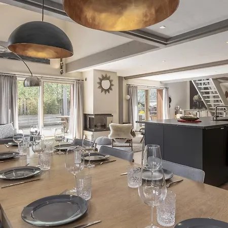 Zen - Sauna Hammam - Vue Mont-blanc Шале Шамоні