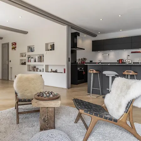 Zen - Sauna Hammam - Vue Mont-blanc Шамоні