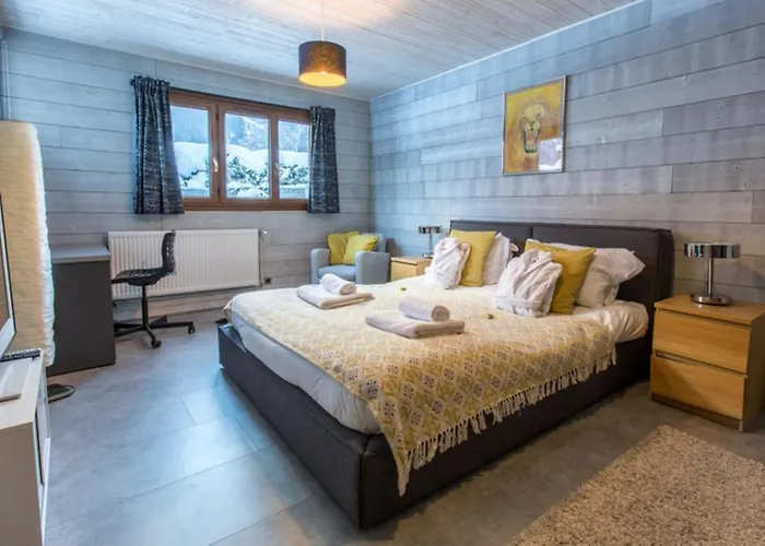 Zen - Sauna Hammam - Vue Mont-blanc 木屋