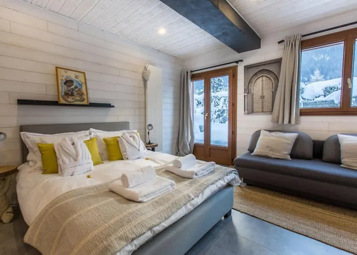 Chalet Zen - Sauna Hammam - Vue Mont-blanc