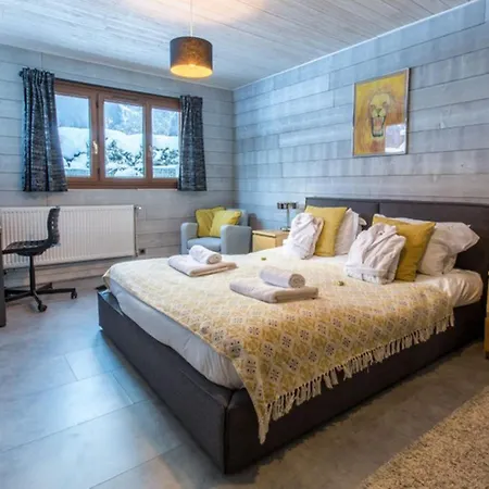 Zen - Sauna Hammam - Vue Mont-blanc Alpehytte